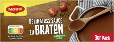 Maggi Delikatess Sauce zu Braten (3er Pack)