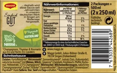 Maggi Schnitzel Sauce (2er Pack)