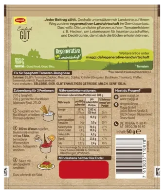MAGGI Fix für Tomaten- Bolognese