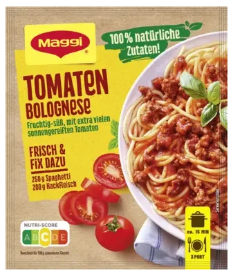 MAGGI Fix für Tomaten- Bolognese