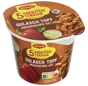 MAGGI 5 Minuten Terrine Gulasch-Topf