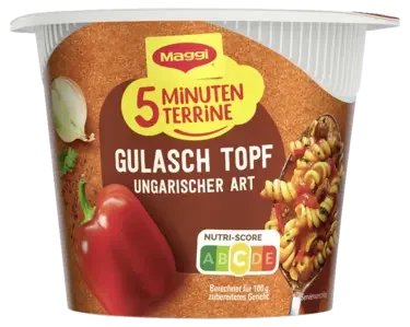 MAGGI 5 Minuten Terrine Gulasch-Topf