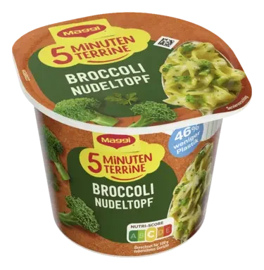 MAGGI 5 Minuten Terrine Broccoli Nudeltopf