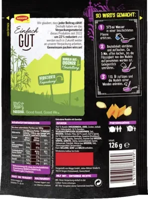 MAGGI Magic Asia Gebratene Nudeln Teriyaki