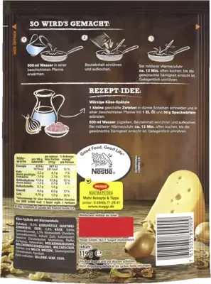 MAGGI Wirtshaus Käse-Spätzle