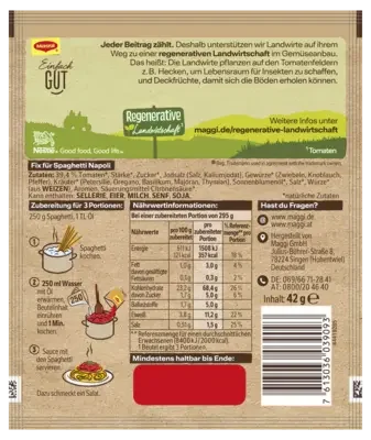 MAGGI Fix für Spaghetti Napoli
