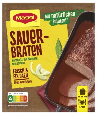MAGGI Fix für Sauerbraten