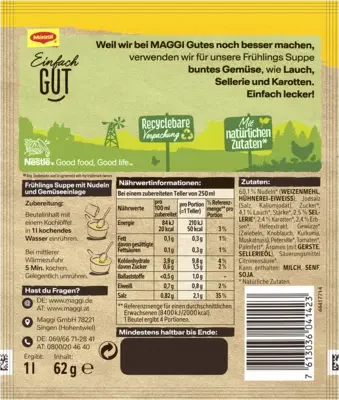 MAGGI Guten Appetit Frühlings Suppe