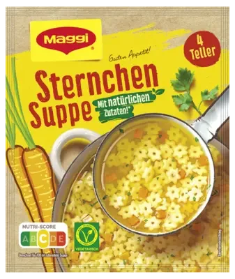MAGGI Guten Appetit Sternchen Suppe