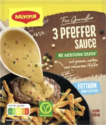 Maggi Für Genießer 3-Pfeffer Sauce fettarm