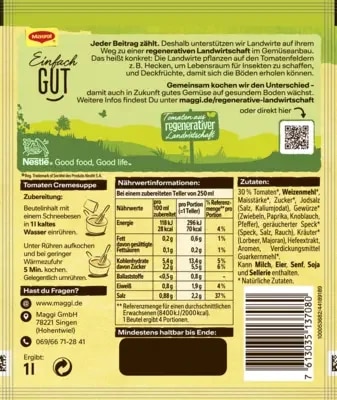 Maggi Guten Appetit Tomaten Cremesuppe