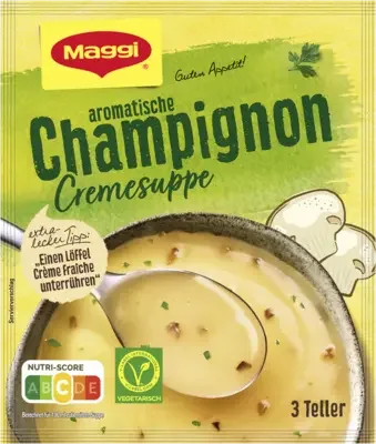 MAGGI Guten Appetit Champignon Cremesuppe
