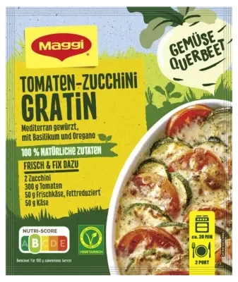MAGGI Fix für Tomaten-Zucchini Gratin
