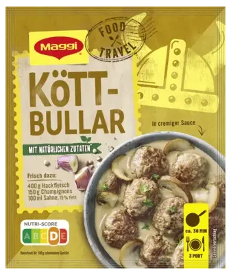 MAGGI Food Travel Fix für Köttbullar