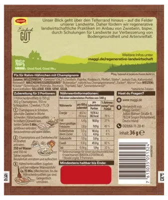 MAGGI Fix für Champignon-Rahm Hähnchen