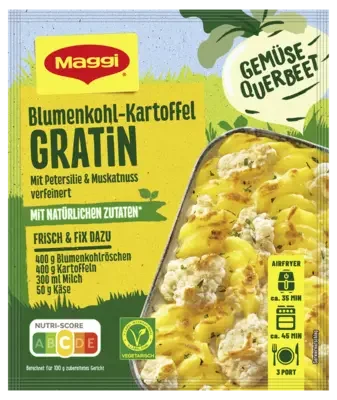 MAGGI Fix für Blumenkohl-Kartoffel Gratin (Air Fryer geeignet)