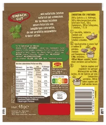 MAGGI Fix für Hähnchen-Spätzle Topf