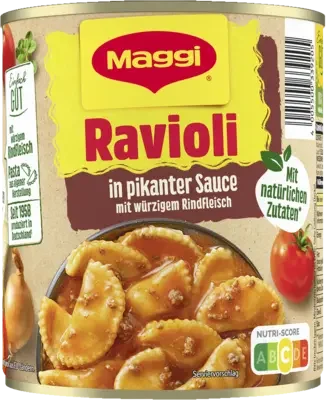 MAGGI Ravioli in pikanter Sauce 800g