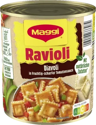 MAGGI  Ravioli Diavoli in fruchtig-scharfer Tomatensauce