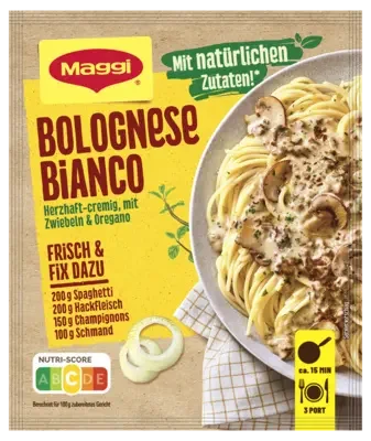 MAGGI Fix für Bolognese Bianco