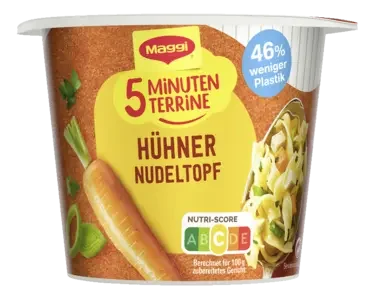 MAGGI 5 Minuten Terrine Hühner Nudeltopf