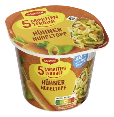 MAGGI 5 Minuten Terrine Hühner Nudeltopf