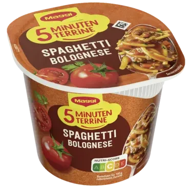 MAGGI 5 Minuten Terrine Spaghetti Bolognese
