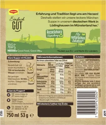 MAGGI Guten Appetit Märchen Suppe
