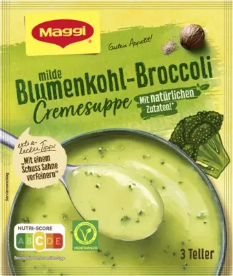Guten Appetit Blumenkohl Broccoli Cremesuppe