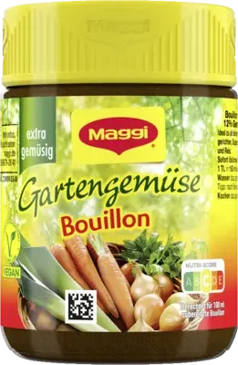 MAGGI Bouillon Gartengemüse Glas 10x130g