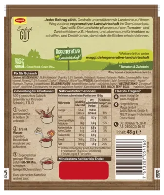 MAGGI Fix für Gulasch