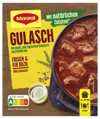 MAGGI Fix für Gulasch