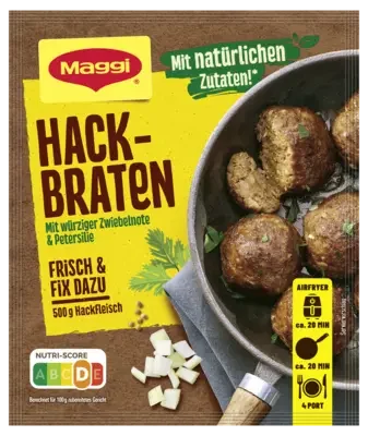 MAGGI Fix für Hackbraten (Air Fryer geeignet)