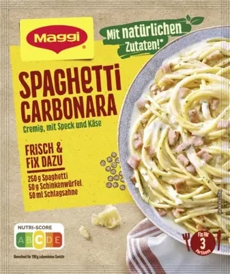 MAGGI Fix für Spaghetti Carbonara