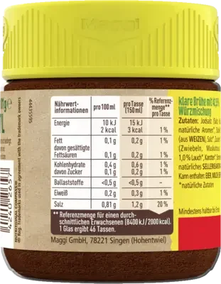 MAGGI Klare Brühe Glas