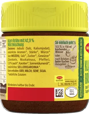 MAGGI Klare Brühe Glas