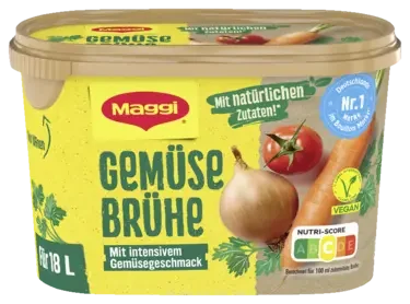Maggi Gemüse Brühe, ergibt 18 Liter