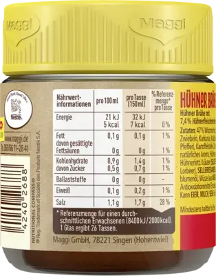 MAGGI Hühner Brühe Glas