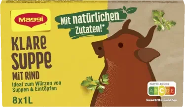 Klare Fleisch Suppe 8x1 L