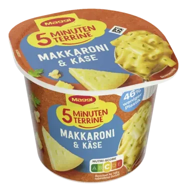 MAGGI 5 Minuten Terrine  Makkaroni & Käse
