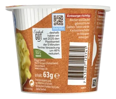 MAGGI 5 Minuten Terrine  Makkaroni & Käse