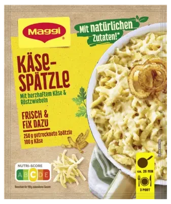 MAGGI Fix für Käse-Spätzle