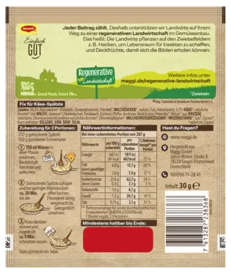 MAGGI Fix für Käse-Spätzle