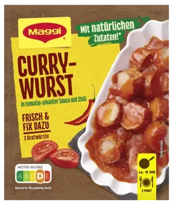 MAGGI Fix für Currywurst