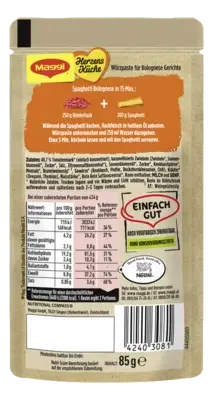 MAGGI Herzensküche für Spaghetti Bolognese
