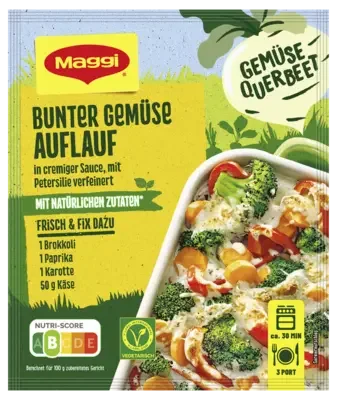 MAGGI Fix für Bunter Gemüse Auflauf
