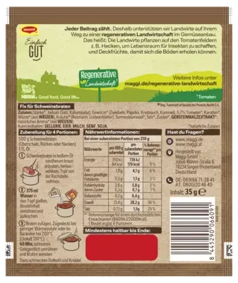 MAGGI Fix für Schweinebraten