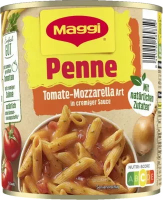 MAGGI Penne Tomate Mozzarella Art