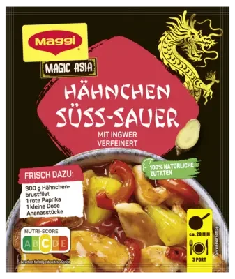 Maggi Magic Asia Fix für Hähnchen Süss-sauer
