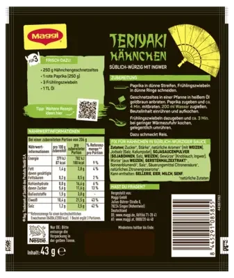 MAGGI Magic Asia Fix für Teriyaki Hähnchen